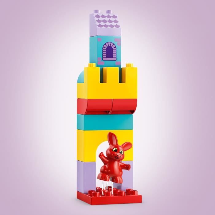 LEGO DUPLO 10450 Le Jeu Du Château d'Hopsy - Jouet De Construction Des 3 Ans Avec Animaux