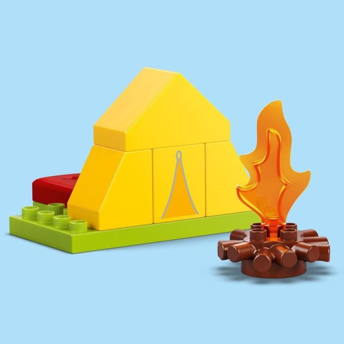 LEGO DUPLO Peppa Pig 10452 Les Vacances au Camping - Jeu de construction des 2 ans