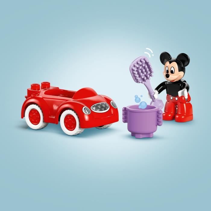 LEGO DUPLO | Disney 10454 La maison et la Voiture de Mickey - Jeu de construction 2 ans