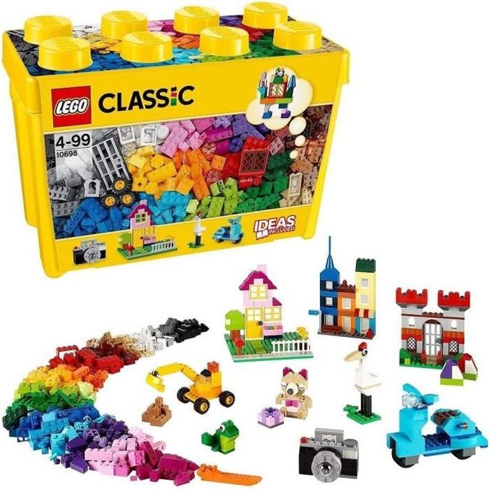 LEGO Classic 10698 BoÓte de Briques crÈatives Deluxe - 790 pieces - Jeu de construction