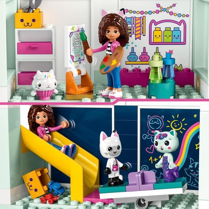 LEGO 10788 La Maison Magique de Gabby - Jouet de Construction pour enfant 4 ans - Figurines