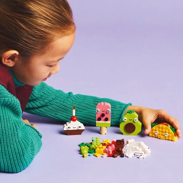 LEGO Classic 11039 Les aliments créatifs - Jouet de construction pour enfants des 4 ans