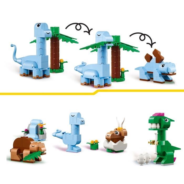 LEGO Classic 11041 Les dinosaures crÈatifs - Jouet de construction incluant un T-rex