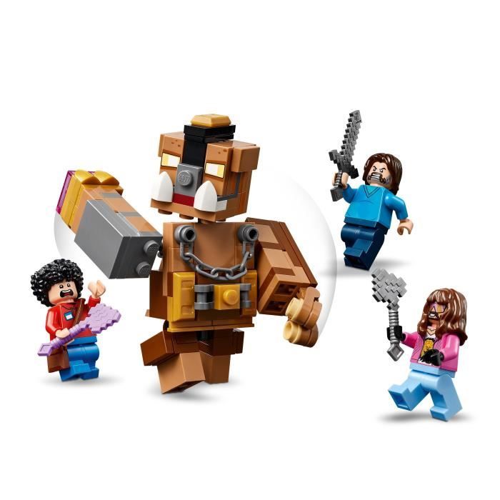LEGO Minecraft 21272 Le Ring du Manoir des Bois - Jeu de construction garçon des 10 ans