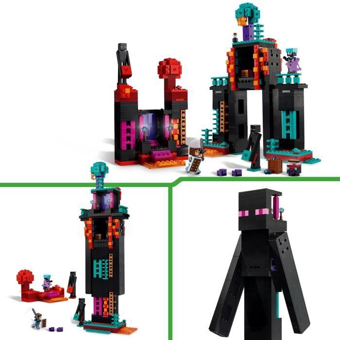LEGO Minecraft 21279 La Tour De l'Enderman - Jeu De Construction Pour Garçon Des 9 Ans