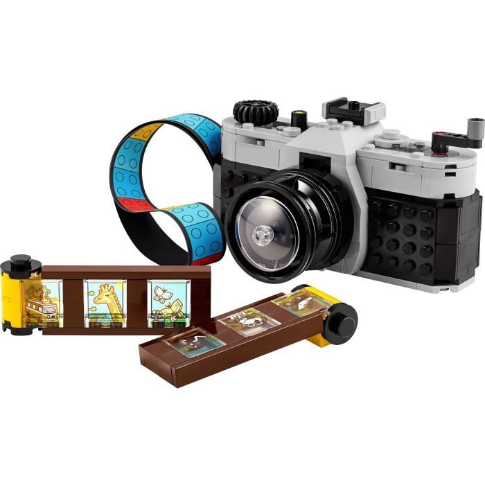 LEGO 31147 Creator 3en1 L'Appareil Photo RÈtro, Jouet Transformable avec 3 Modeles, DÈco de Bureau et de Chambre