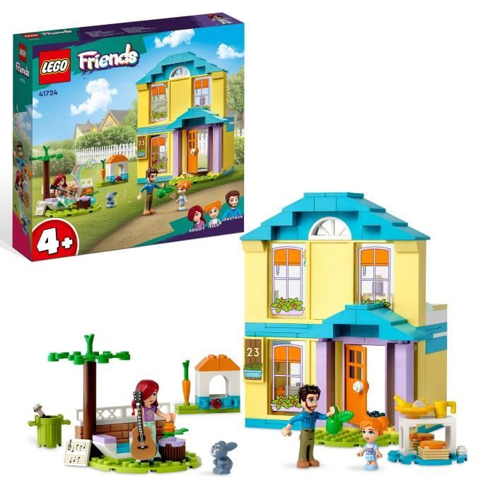 LEGO Friends 41724 La Maison de Paisley, Jouet Enfants 4 Ans, avec Accessoires, et Mini-PoupÈes
