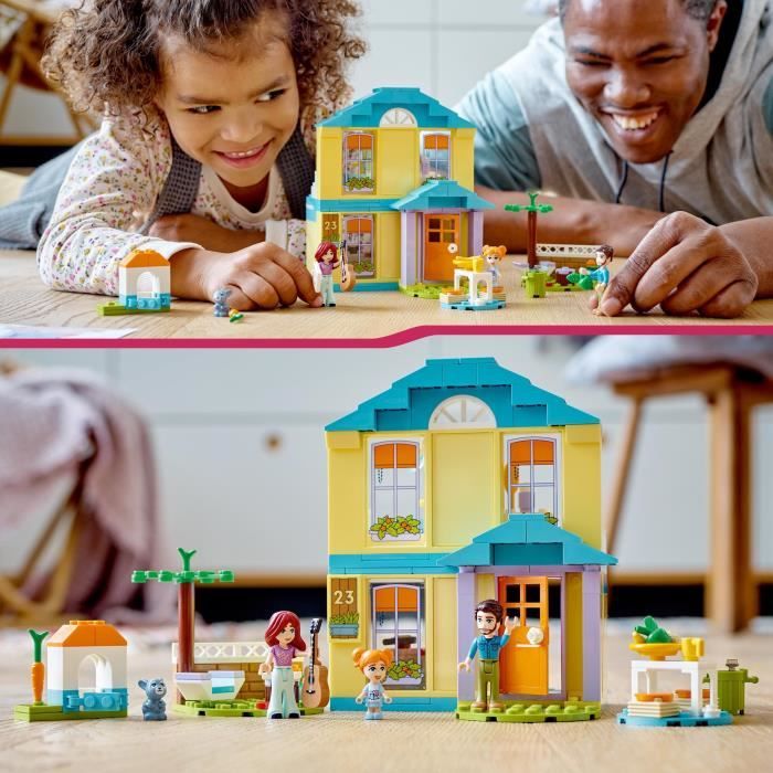 LEGO Friends 41724 La Maison de Paisley, Jouet Enfants 4 Ans, avec Accessoires, et Mini-PoupÈes