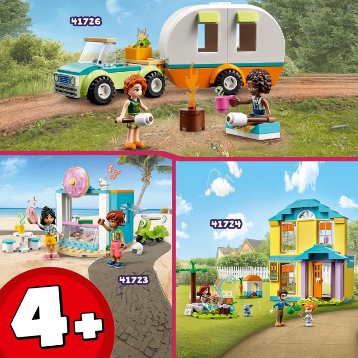 LEGO Friends 41724 La Maison de Paisley, Jouet Enfants 4 Ans, avec Accessoires, et Mini-PoupÈes