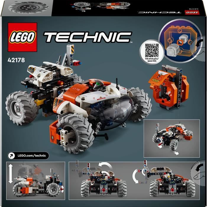 LEGO Technic 42178 La Chargeuse Spatiale de Surface LT78, Jouet Aventure, Set Exploration