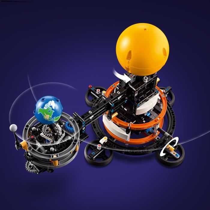 LEGO Technic 42179 La Planete Terre et la Lune en Orbite, Jouet, Theme du Systeme Solaire