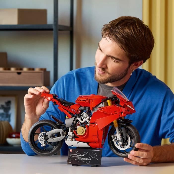LEGO Technic 42202 La Moto Ducati Panigale V4 S - Moto a construire pour adulte