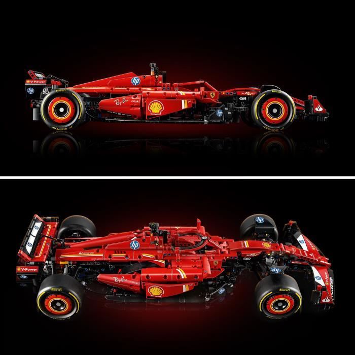 LEGO Technic 42207 F1 Ferrari SF-24 - Voiture collector avec moteur V6 pour adulte
