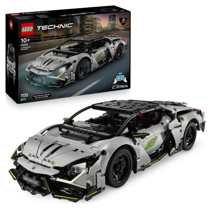 LEGO Technic 42214 Supercar Lamborghini Revuelto - Jeu de Construction enfant 10 ans