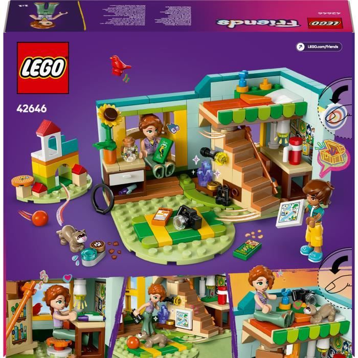 LEGO Friends 42646 La chambre d'Autumn - Jouet de construction idéal pour le jeu de rôle