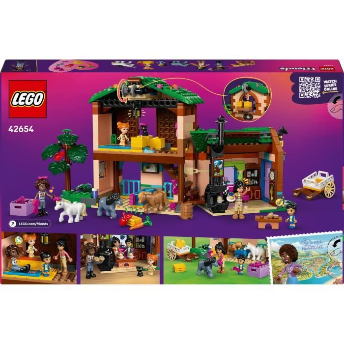 LEGO Friends 42654 Le Ranch et les Écuries des Poneys - Jeu de Construction des 7 Ans