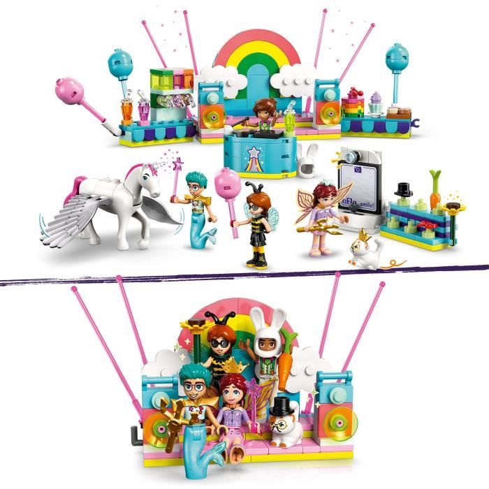 LEGO Friends 42661 Soirée Déguisée avec une Licorne et une Fée - Jeu des 6 Ans