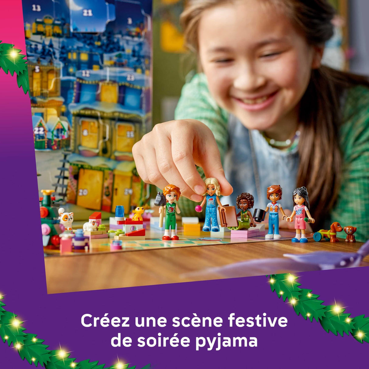 LEGO Friends 42668 Le Calendrier de l'Avent 2025 - Jeu de Construction des 6 ans - Animaux