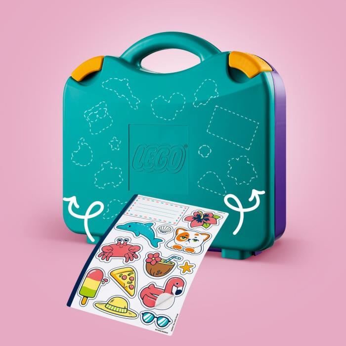 LEGO Friends 42672 La valise créative de plage - Jeu de construction pour enfants des 5 ans