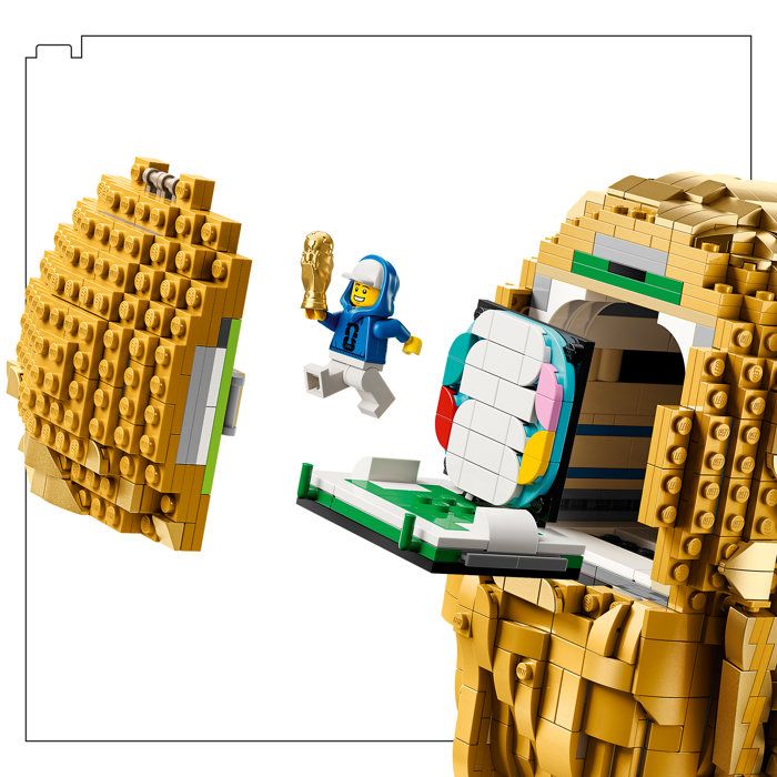 LEGO Editions 43020 Trophée Officiel de la Coupe du Monde de la FIFA - Maquette des 12 ans