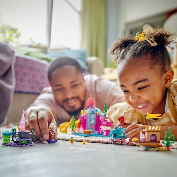 LEGO | Disney Princess 43254 La grotte de cristal d'Ariel, set de construction