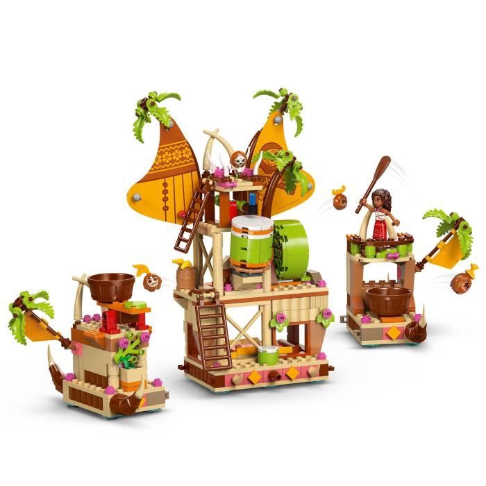 LEGO | Disney Vaiana 2 43258 Le Navire des Kakamora - Jeu de Construction des 7 ans