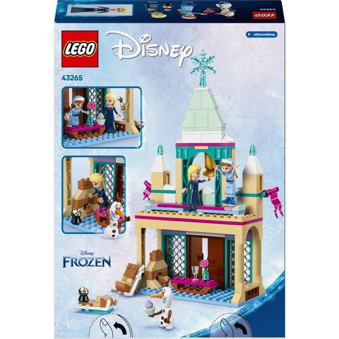 LEGO | Disney La Reine des Neiges 43265 Le Château de Glace d'Arendelle - Jeu enfant 5 ans