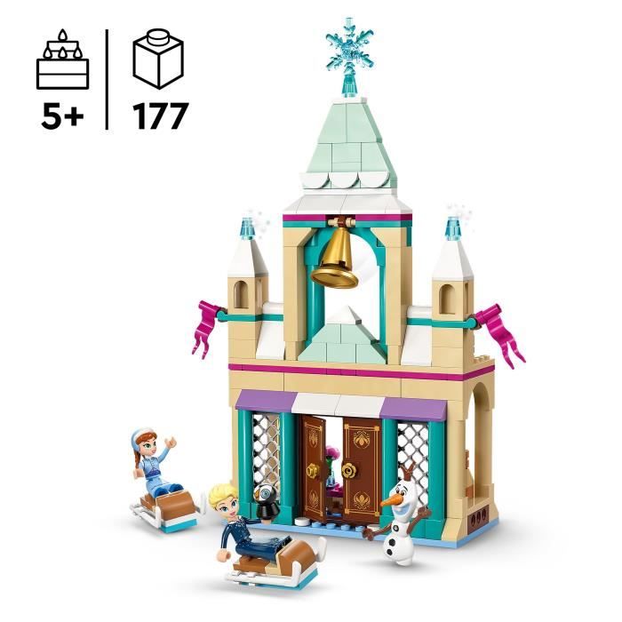LEGO | Disney La Reine des Neiges 43265 Le Château de Glace d'Arendelle - Jeu enfant 5 ans