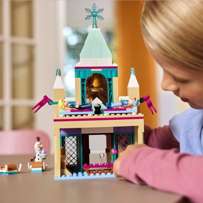 LEGO | Disney La Reine des Neiges 43265 Le Château de Glace d'Arendelle - Jeu enfant 5 ans