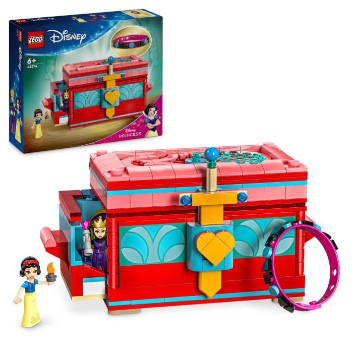 LEGO | Disney Princess 43276 La Boîte a Bijoux De Blanche-Neige - Jouet De Construction