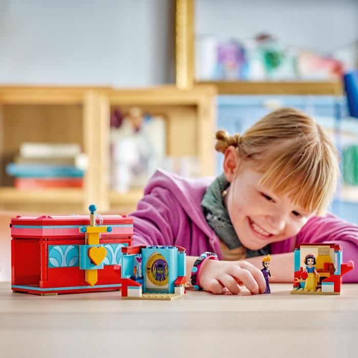 LEGO | Disney Princess 43276 La Boîte a Bijoux De Blanche-Neige - Jouet De Construction