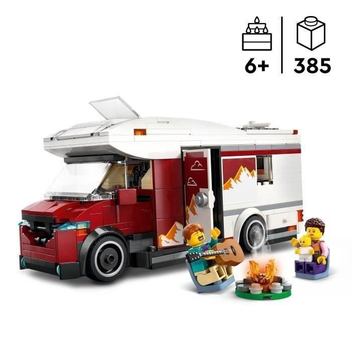LEGO City 60454 Le camping-car d'aventures - Jeu de construction pour garçon des 6 ans