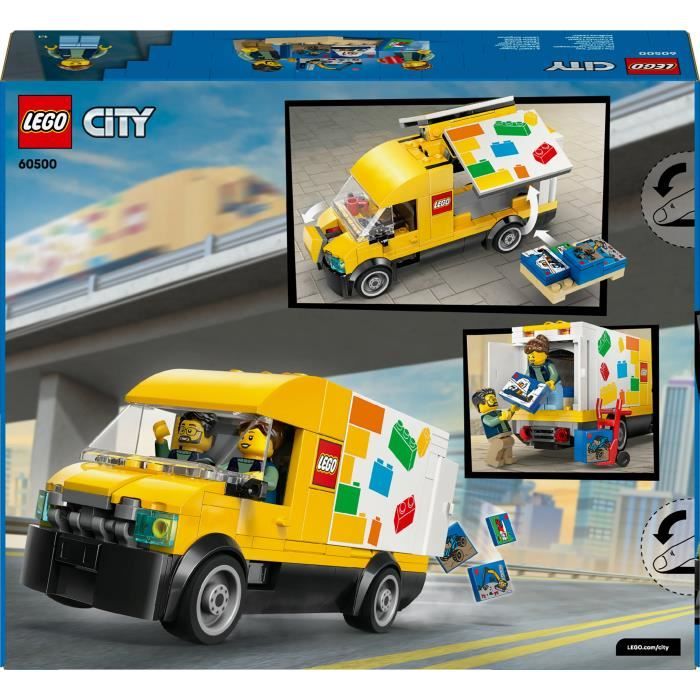 LEGO City 60500 Le Van LEGO - Jeu de Construction pour Garçon ou Fille des 6 ans - Cadeau