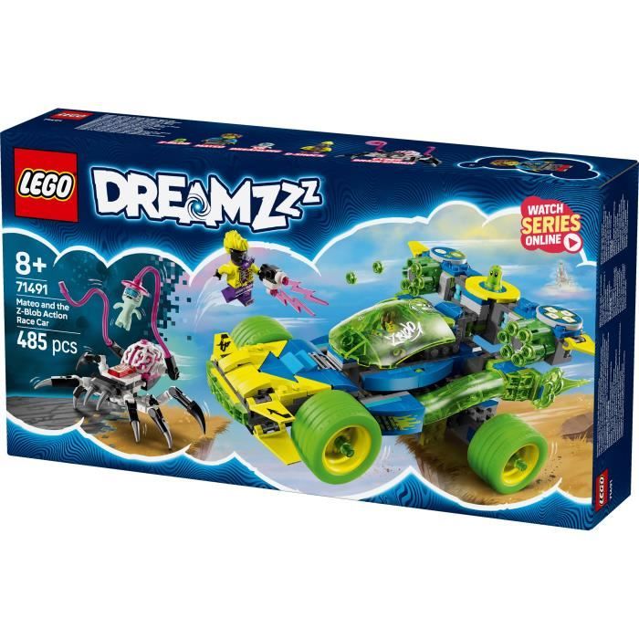 LEGO DREAMZzz 71491 Mateo et la voiture de course de Z-Blob - Jouet de construction 3-en-1