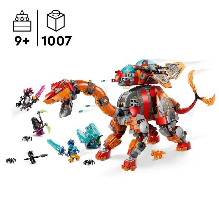 LEGO DREAMZzz 71514 Le Vaisseau-Dino - Jouet de Construction 2-en-1 - Cadeau des 9 ans