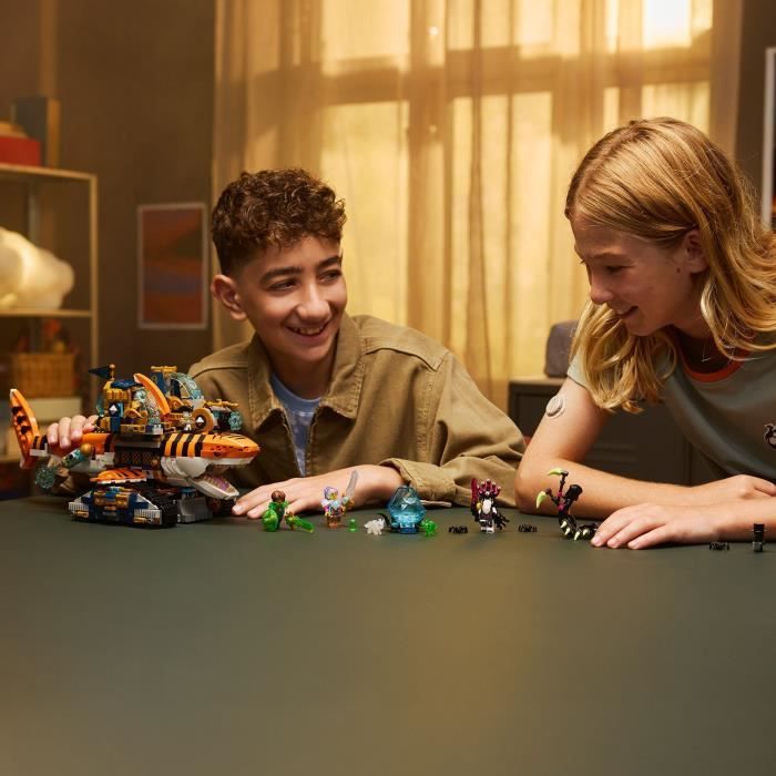 LEGO DREAMZzz 71515 Le Char Requin-Tigre - Jouet 2-en-1 pour Garçon ou Fille des 9 ans