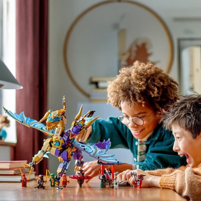 LEGO NINJAGO 71836 Arc : le dragon de la concentration, Jeu pour garçon ou fille des 9 ans