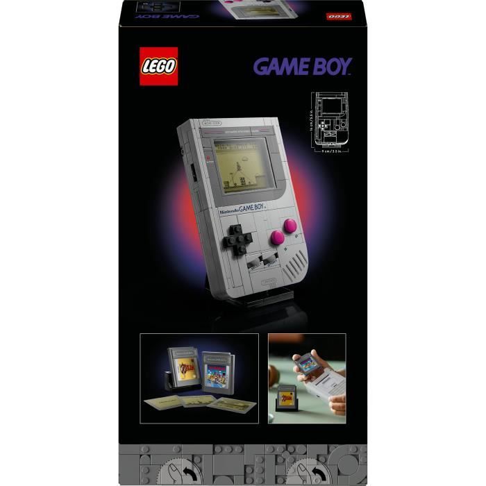 LEGO Super Mario 72046 Game Boy - Set de Construction pour Adulte - Décoration Rétro