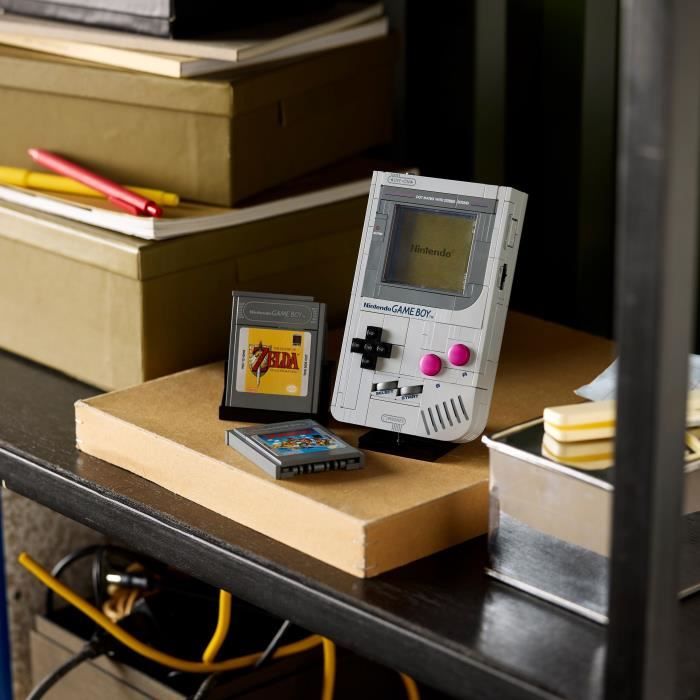 LEGO Super Mario 72046 Game Boy - Set de Construction pour Adulte - Décoration Rétro