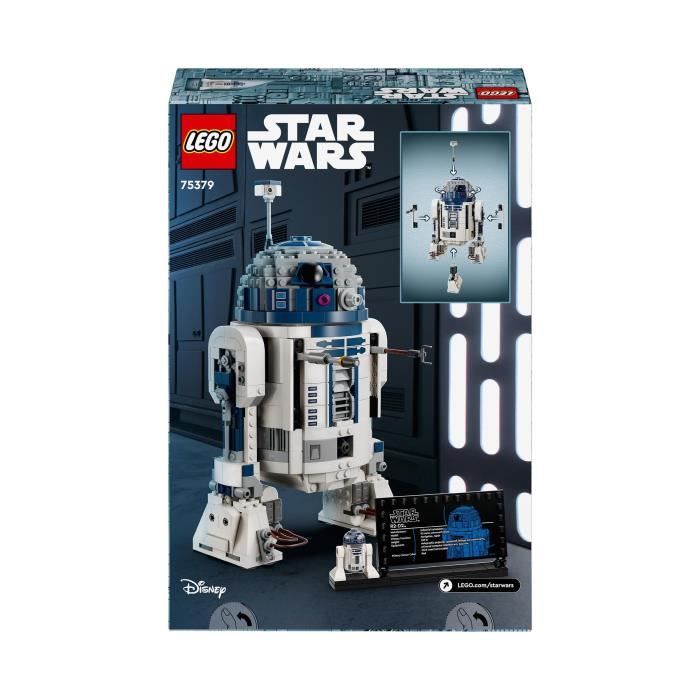 LEGO Star Wars 75379 R2-D2, Jouet Droide a Construire, Cadeau pour Enfants, Jeu de Combat