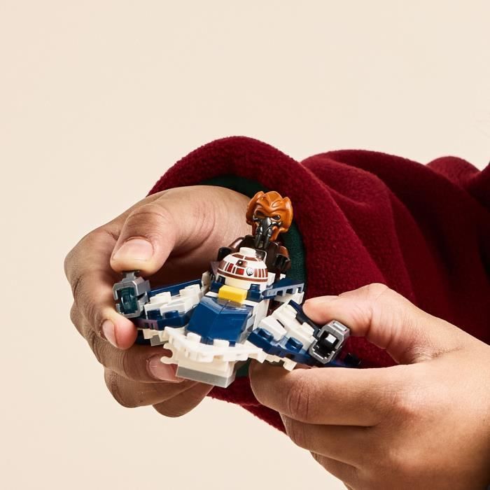 LEGO Star Wars : The Clone Wars 75400 Microfighter Chasseur Jedi de Plo Koon - Jeu 6 ans