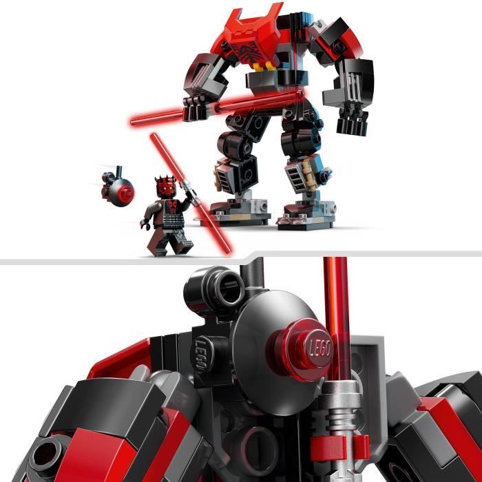 LEGO Star Wars 75411 Le Robot Dark Maul - Jeu de Construction pour Garçon des 6 ans