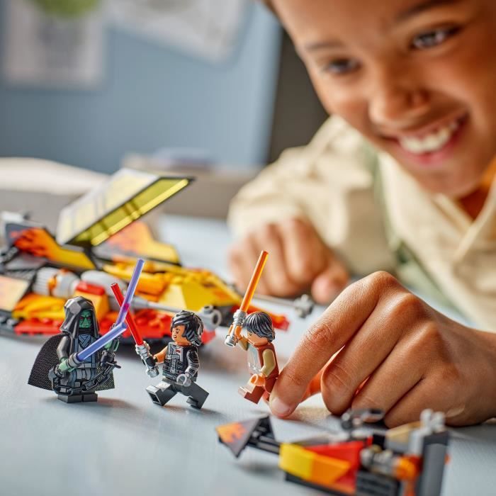 LEGO Star Wars 75414 Le Snowspeeder en Flammes - Jouet de Construction enfant 7 ans