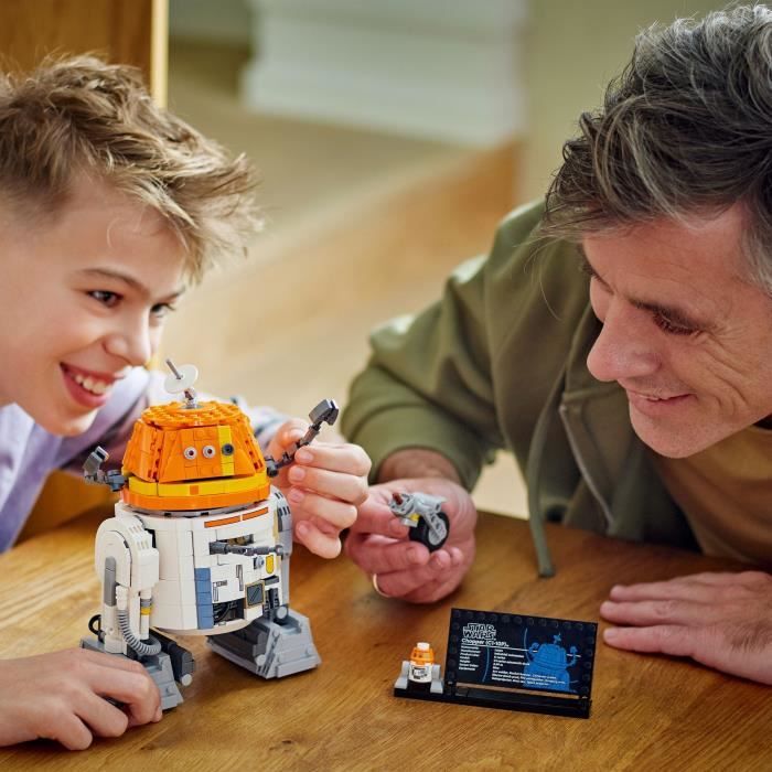 LEGO Star Wars 75416 Ahsoka Le Droide Astromécano Chopper (C1-10P), Jeu de construction, des 10 ans
