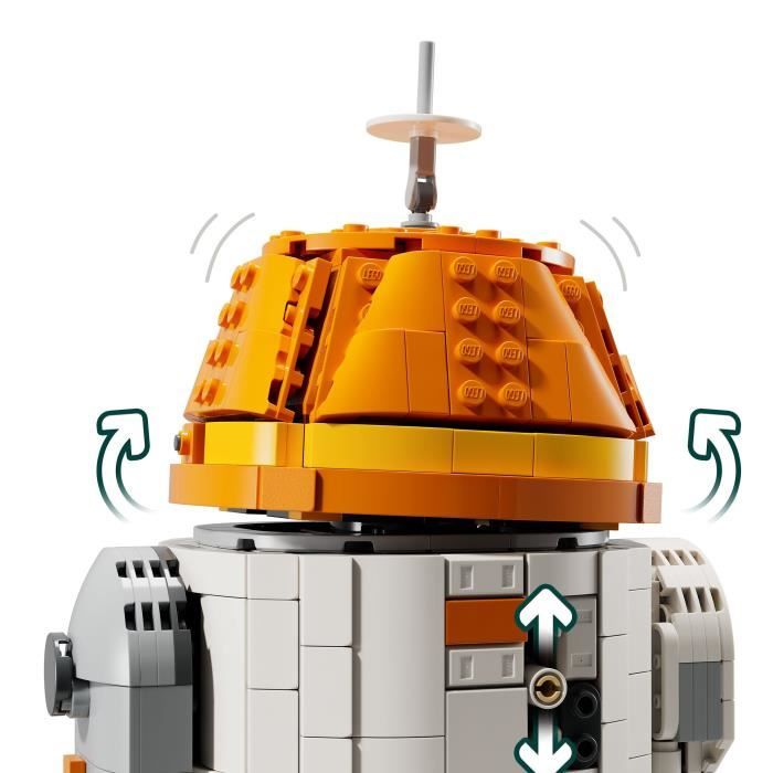 LEGO Star Wars 75416 Ahsoka Le Droide Astromécano Chopper (C1-10P), Jeu de construction, des 10 ans