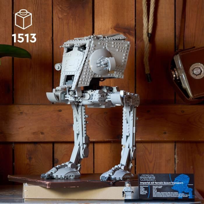 LEGO Star Wars 75417 Le Marcheur AT-ST - Set de Construction pour Adulte - Décoration