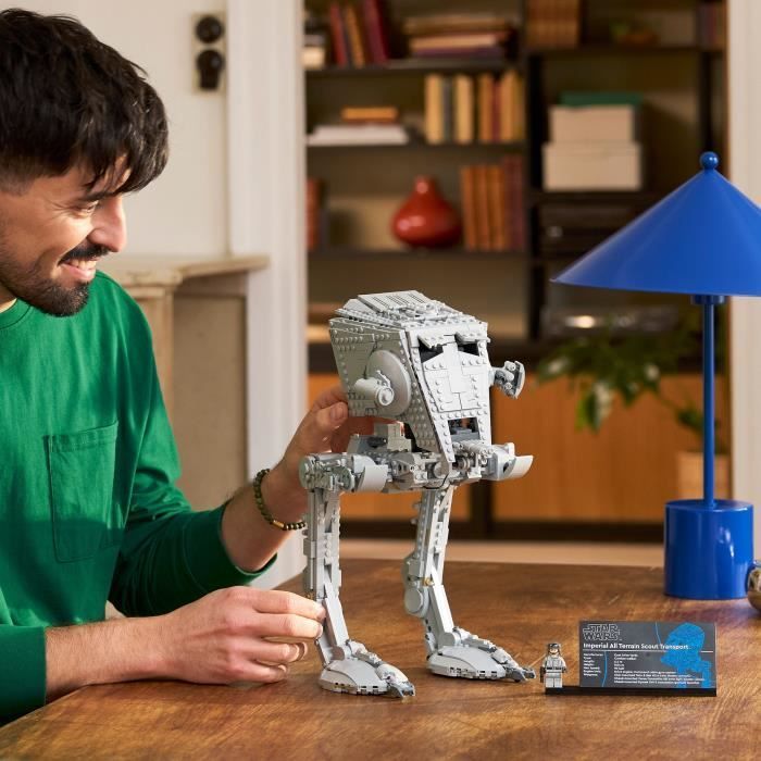 LEGO Star Wars 75417 Le Marcheur AT-ST - Set de Construction pour Adulte - Décoration
