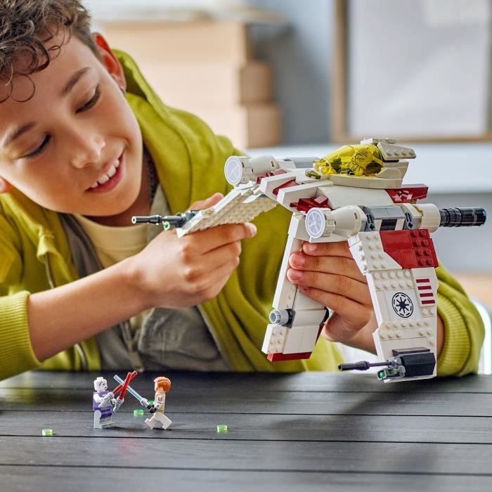 LEGO Star Wars 75432 The Clone Wars Chasseur V-19 Torrent - Jeu de Construction des 9 ans