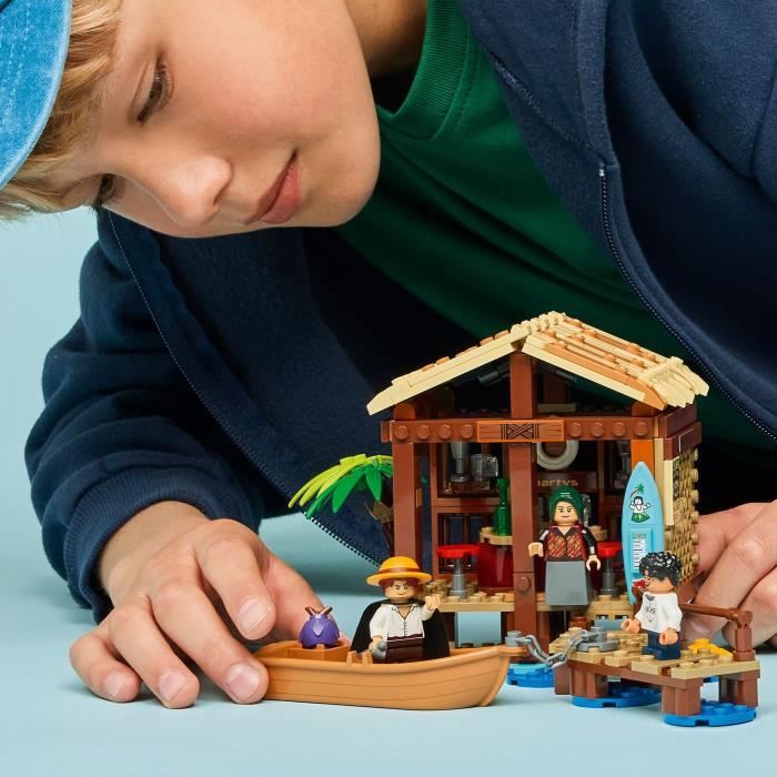 LEGO ONE PIECE 75636 Le Bar du Village de Fuchsia - Jouet de Construction enfant des 8 ans