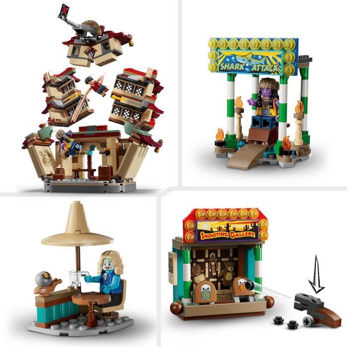 LEGO ONE PIECE 75638 La Bataille d'Arlong Park - Jeu de Construction pour enfant des 9 ans